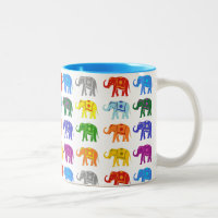 Elephant Indian Happy Colorful