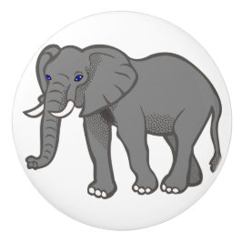 Elephant Keramik Möbelknöpfe Keramikknauf