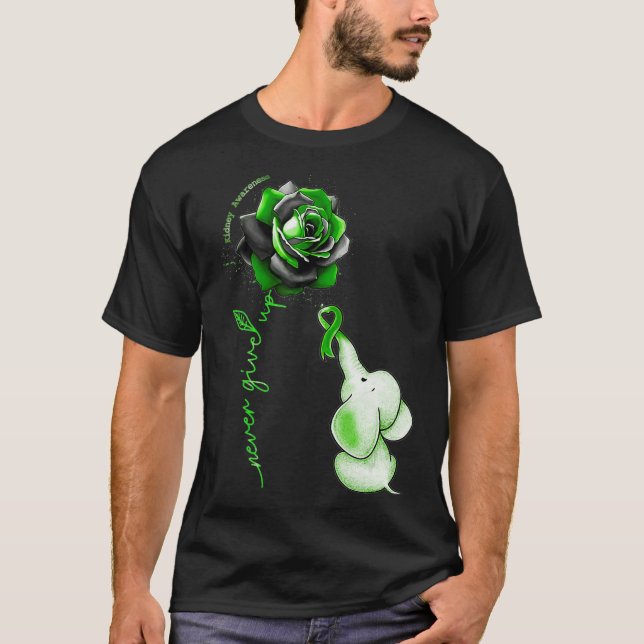 Elephant Kidney Disease Awareness Geschenke für Mä T-Shirt (Vorderseite)