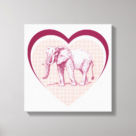 Elephant Leinwanddruck