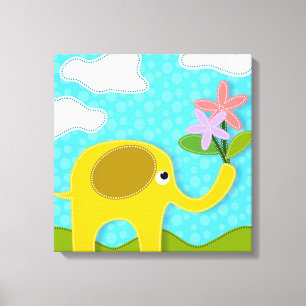 Elephant Leinwanddruck