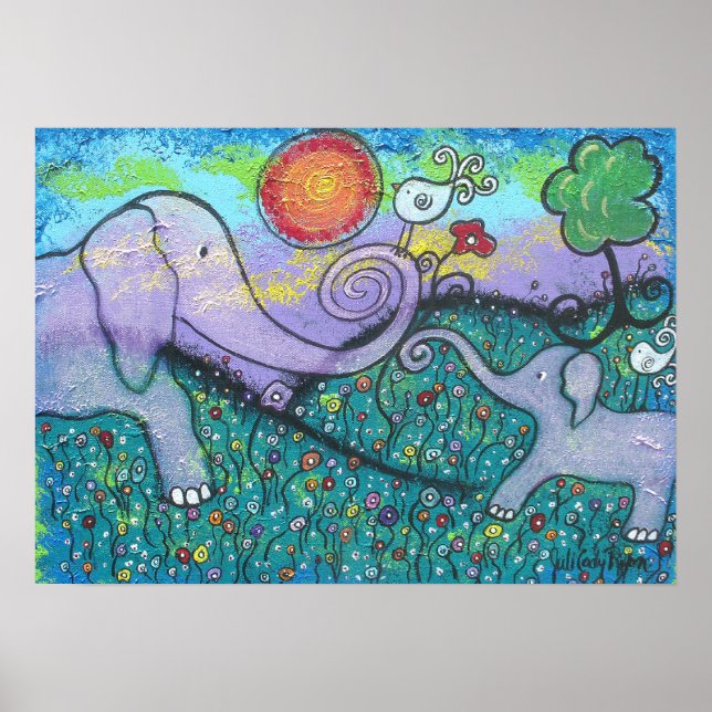 Elephant Liebe Poster (Vorne)