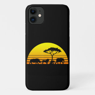Elephant Lion Rhino Vintag Für Rhino Lover Case-Mate iPhone Hülle