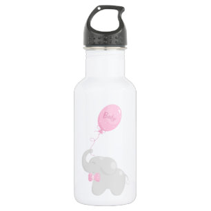 Elephant mit Balloon Edelstahlflasche