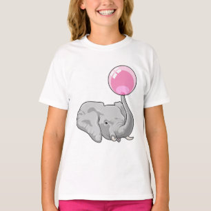 Elephant mit Balloon T-Shirt