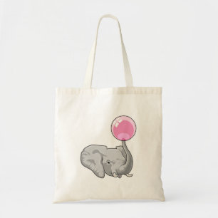Elephant mit Balloon Tragetasche