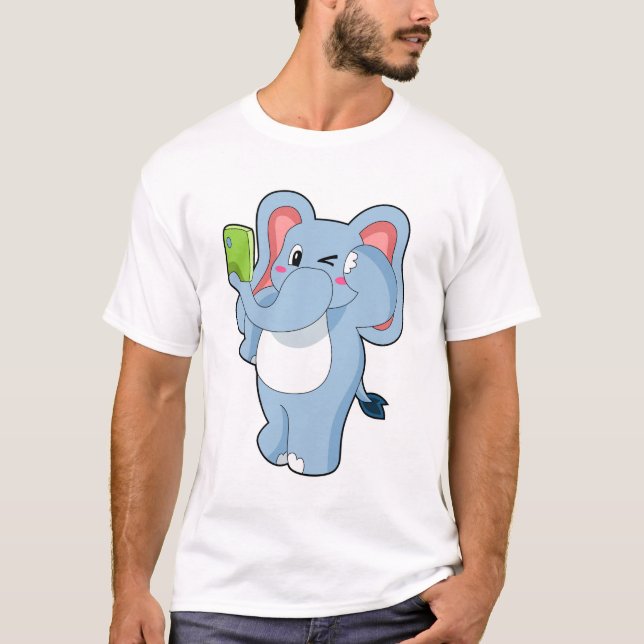 Elephant Mobile T-Shirt (Vorderseite)