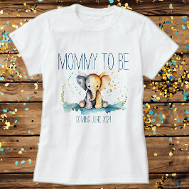 Elephant Mommy soll Kinderankündigung für Mutter s T-Shirt