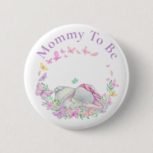 Elephant Mommy soll Schmetterlingstaste sein Button