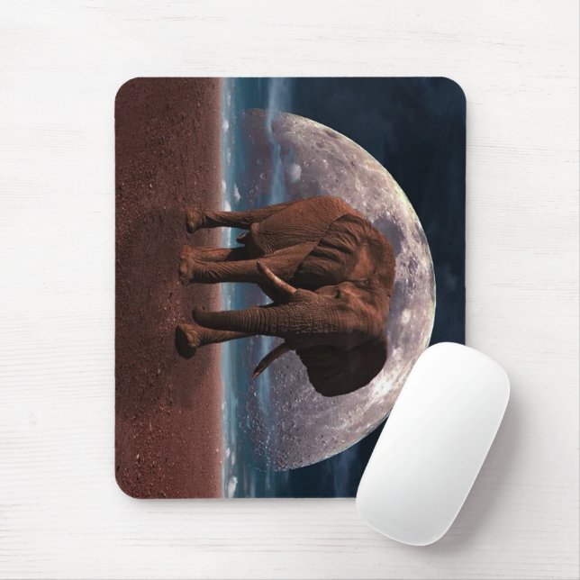 Elephant Mouse Pad Mousepad (Mit Mouse)