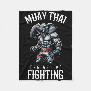 Elephant Muay Thai - Kickboxen und thailändischer Fleecedecke