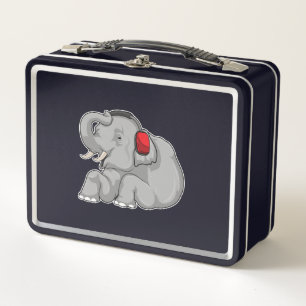 Elephant Music Kopfhörer Metall Brotdose