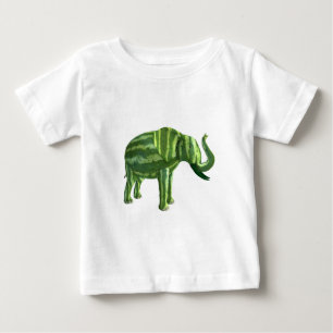 Elephant National Watermelon Day Baby T-shirt