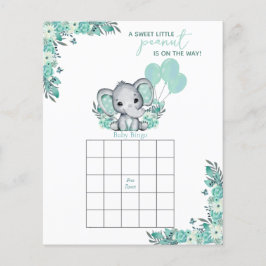Elephant Neutral Baby Shower Game