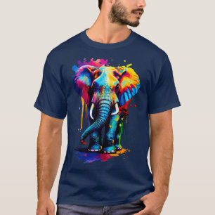 Elephant Niedlicher afrikanischer Elefant T-Shirt