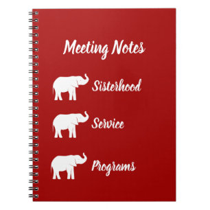 Elephant Notebook Notizblock