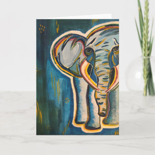 Elephant Notecard
