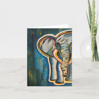 Elephant Notecard