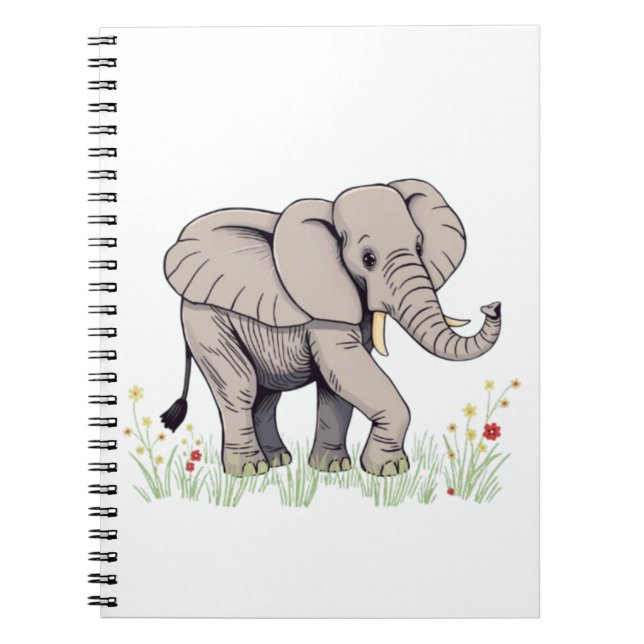 Elephant Notizblock (Vorderseite)