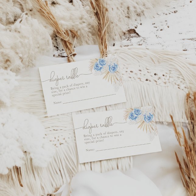 Elephant Oh Boy Safari Baby Dusche Windel Raffel Begleitkarte (Von Creator hochgeladen)