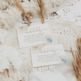 Elephant Oh Boy Safari Babydusche Buchanfrage Begleitkarte