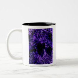 Elephant Ohrleaf Tief Lila Zweifarbige Tasse