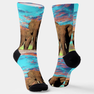 Elephant Opal Sunrise, Crew Socken