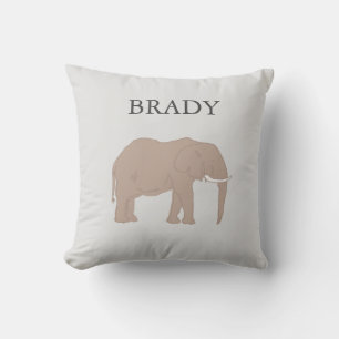 Elephant Painting Safari Illustration Throw Kissen