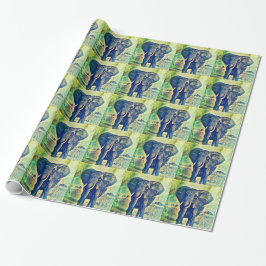 Elephant Palms Geschenkpapier