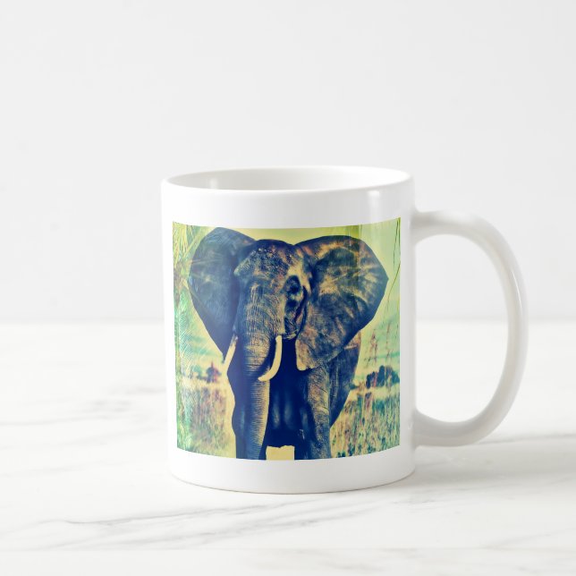 Elephant Palms Kaffeetasse (Rechts)