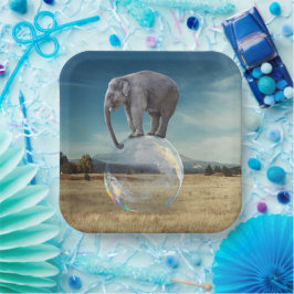 Elephant Pappteller