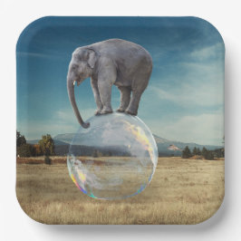 Elephant Pappteller