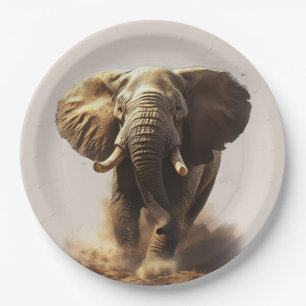 Elephant Pappteller