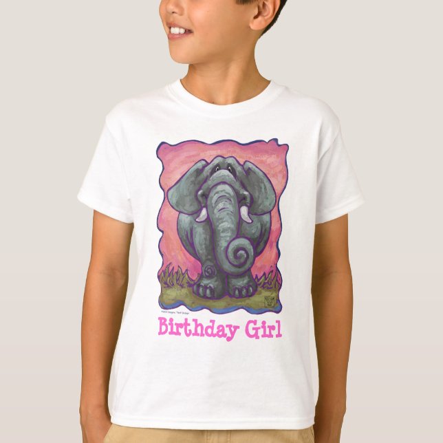 Elephant Party Center T-Shirt (Vorderseite)