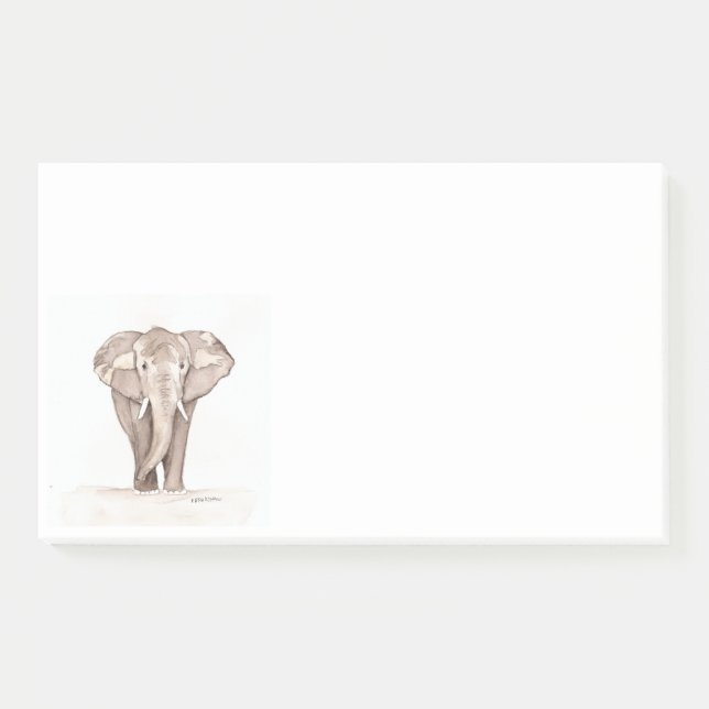 éléphant post-it notes (Devant)