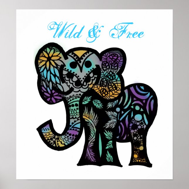 Elephant Poster (Vorne)