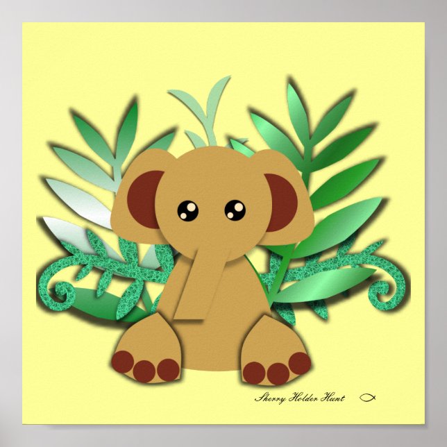 Elephant Poster (Vorne)