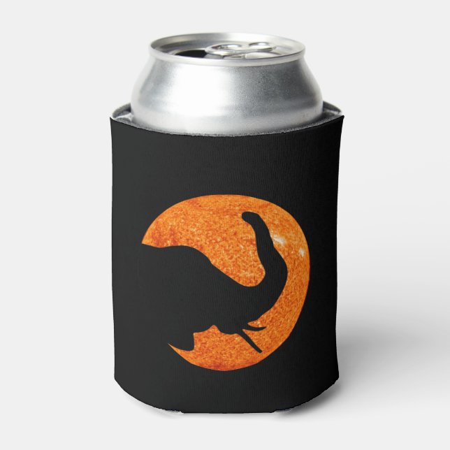 Elephant Profile Solar Eclipse Dosenkühler (Kanne Vorderseite)