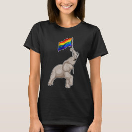 Elephant Rainbow T-Shirt