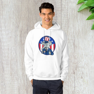 Elephant Republican Mens Hoodie