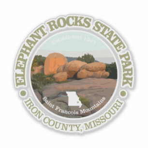 Elephant Rocks SP Aufkleber