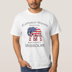 Elephant Rocks Staat Park T - Shirt
