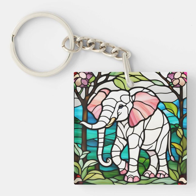 Eléphant rose (Devant)