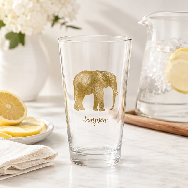 Elephant Safari Beauty Glas (Von Creator hochgeladen)