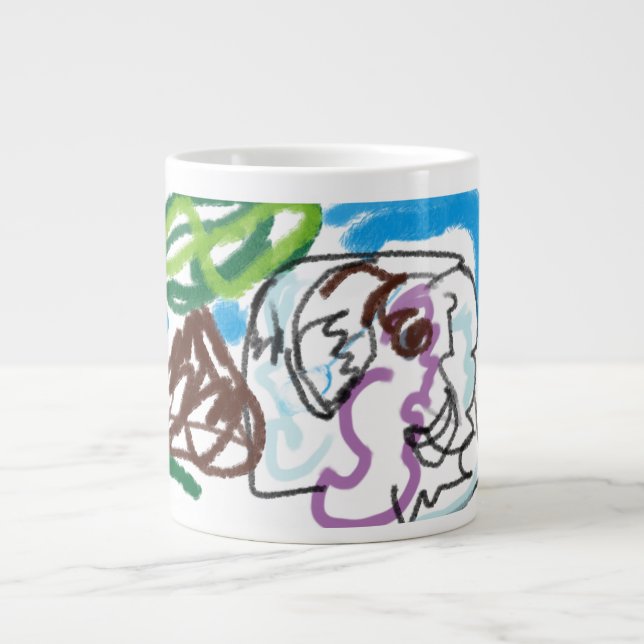 Elephant SET Jumbo-Tasse (Vorderseite)