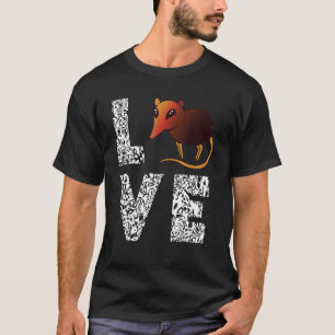 Elephant Shrew Leopard Liebe Sengi Elephant Shrew  T-Shirt