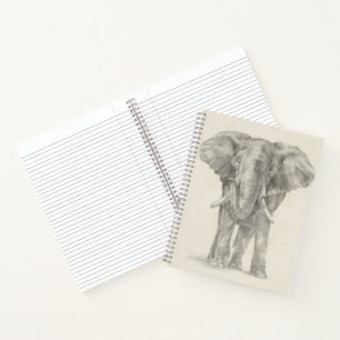 Elephant Sketch Notizbuch