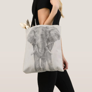 Elephant Sketch Tasche