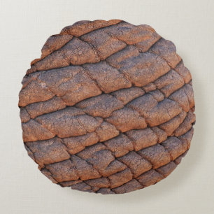 Elephant Skin Rundes Kissen