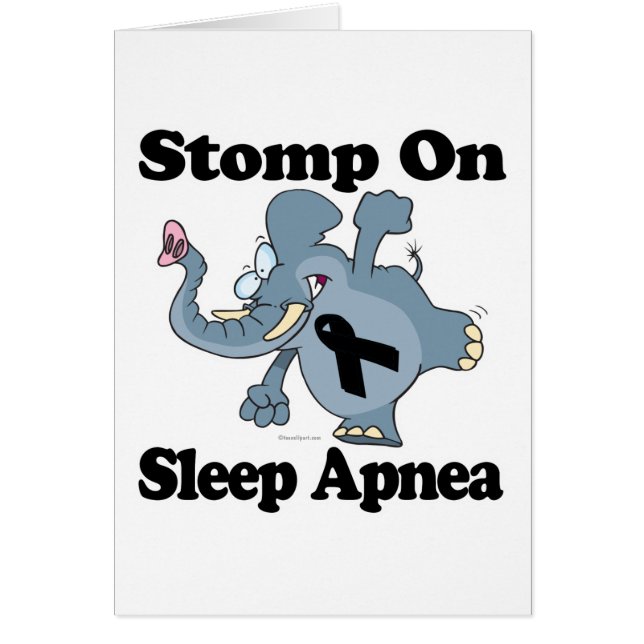 Elephant Stomp on Sleep Apnea (Vorne)